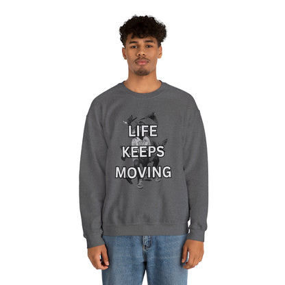 Life Keeps Moving Crewneck Sweatshirt