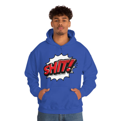 Shit! colorful graphic Hoodie