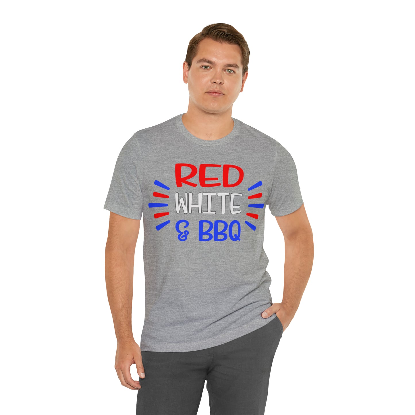 Red White BBQ T-Shirt