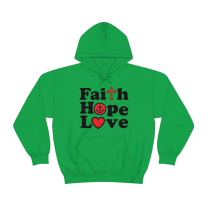 Faith Hope Love Hoodie