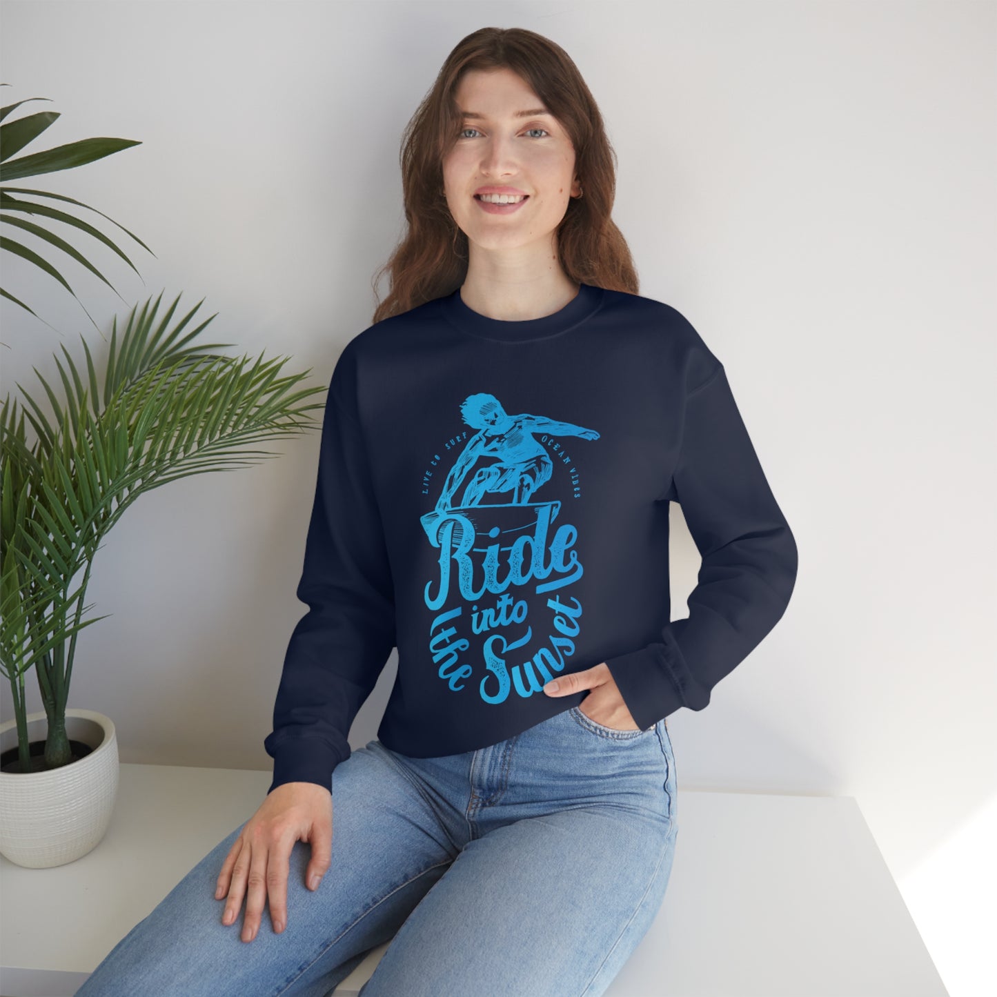 Ride into the sunset Crewneck Sweatshirt