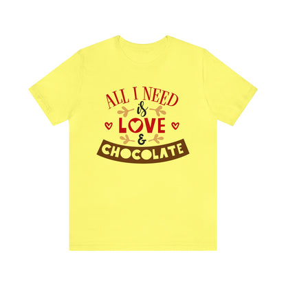 All-I-Need-is-Love-&-Chocolate T-Shirt