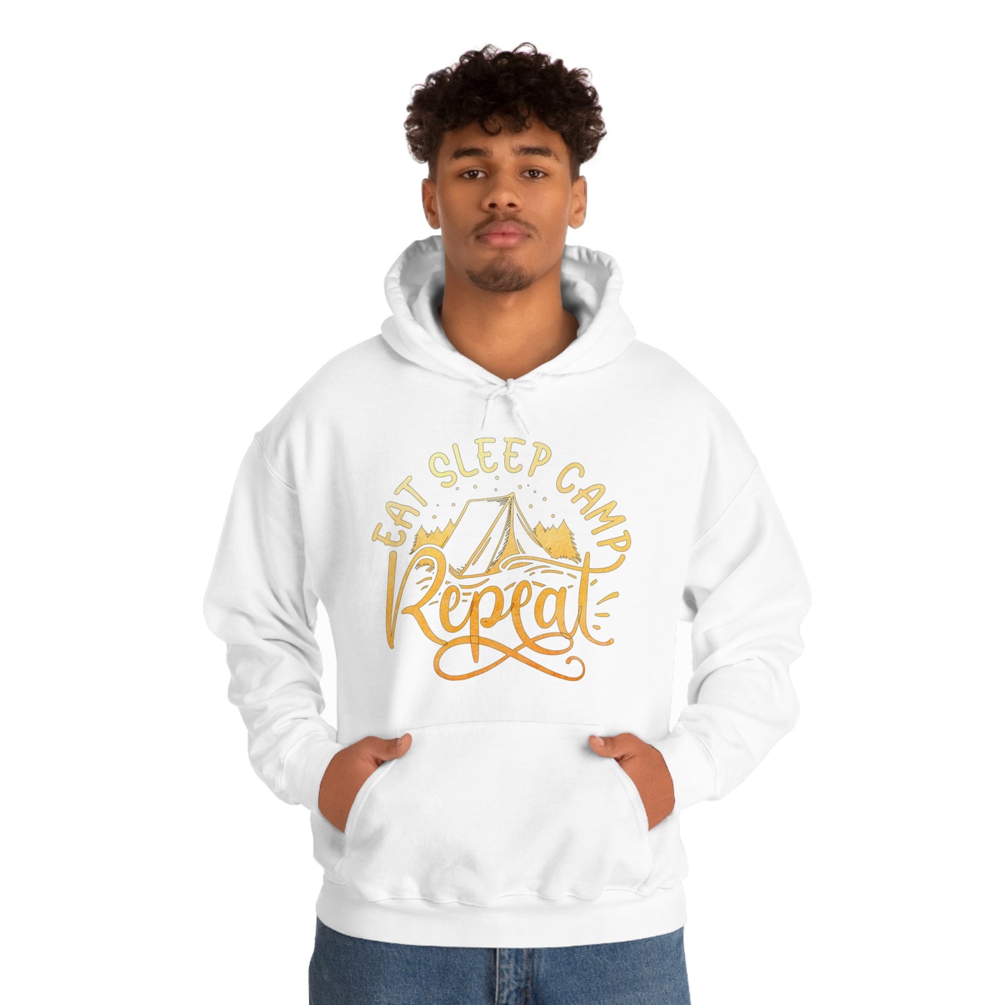 Eat Sleep Camp Repeat Hoodie