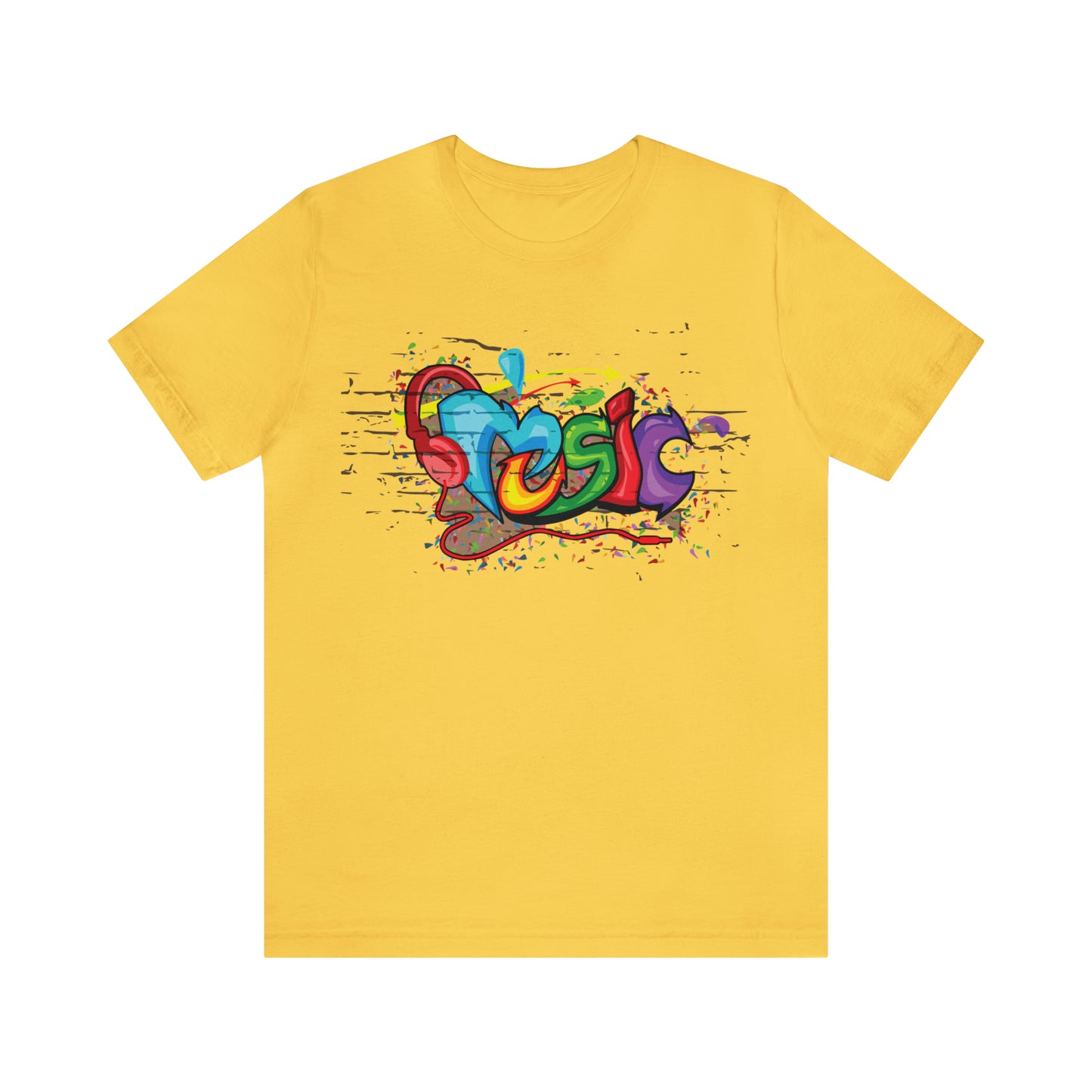 Music colorful graffiti T-Shirt