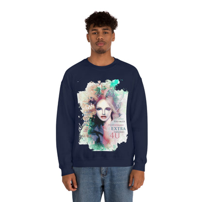 Fashionable Extra Crewneck Sweatshirt