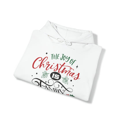 The joy of Christmas is family Hoodie