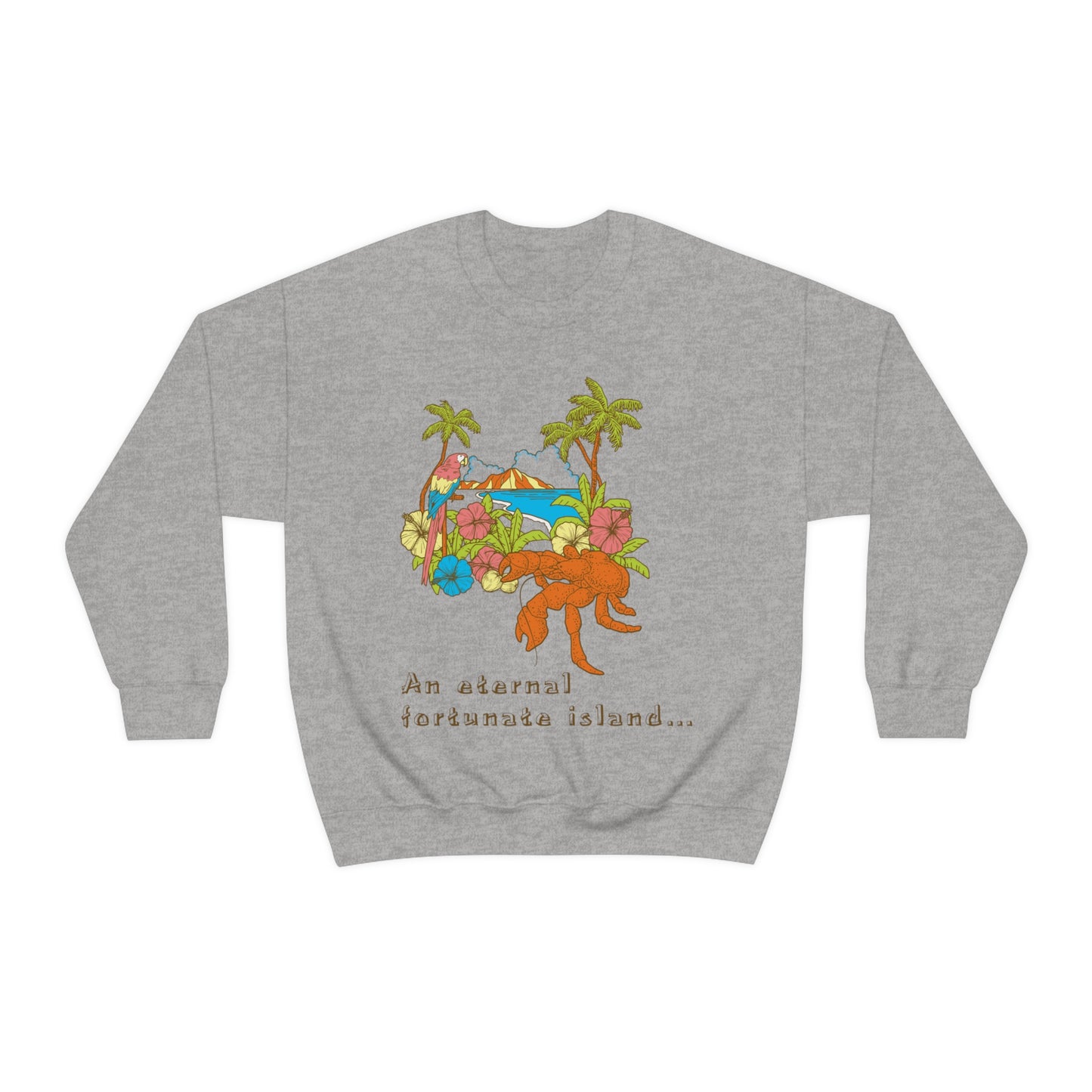 An Eternal Island Crewneck Sweatshirt