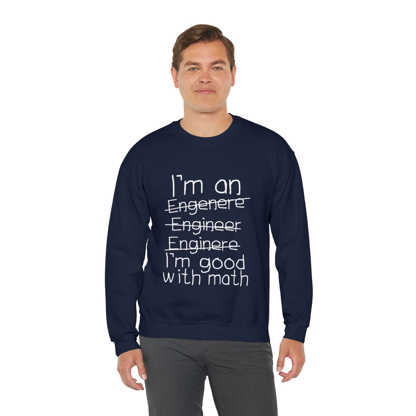 Good with math Crewneck Sweatshirt