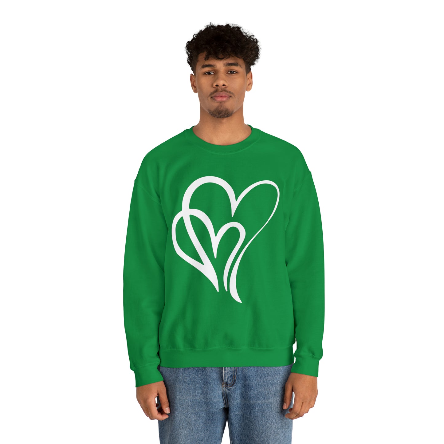 Love you 2 times Crewneck Sweatshirt