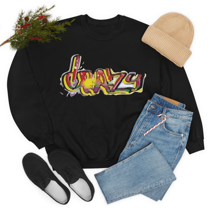 Crazy graffiti Crewneck Sweatshirt