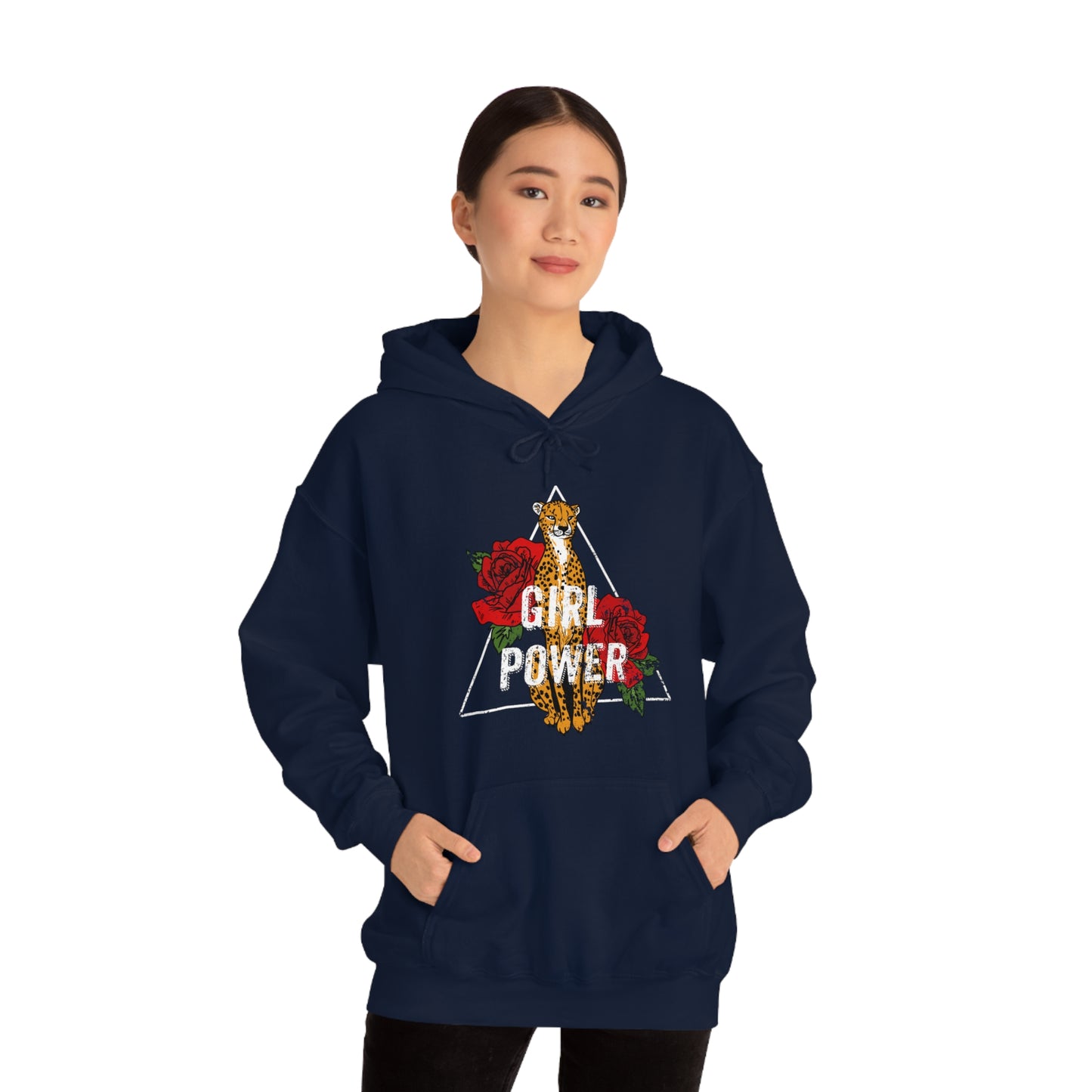 Girl Power Cheetah Edition Hoodie