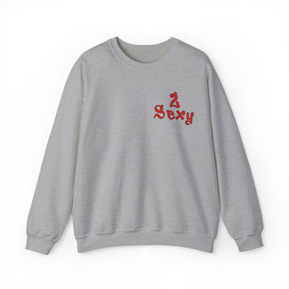 2_Sexy chick Crewneck Sweatshirt