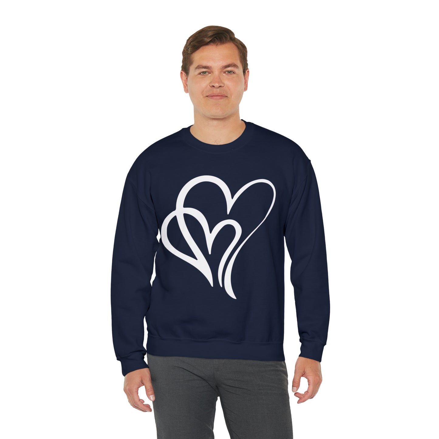 Love you 2 times Crewneck Sweatshirt