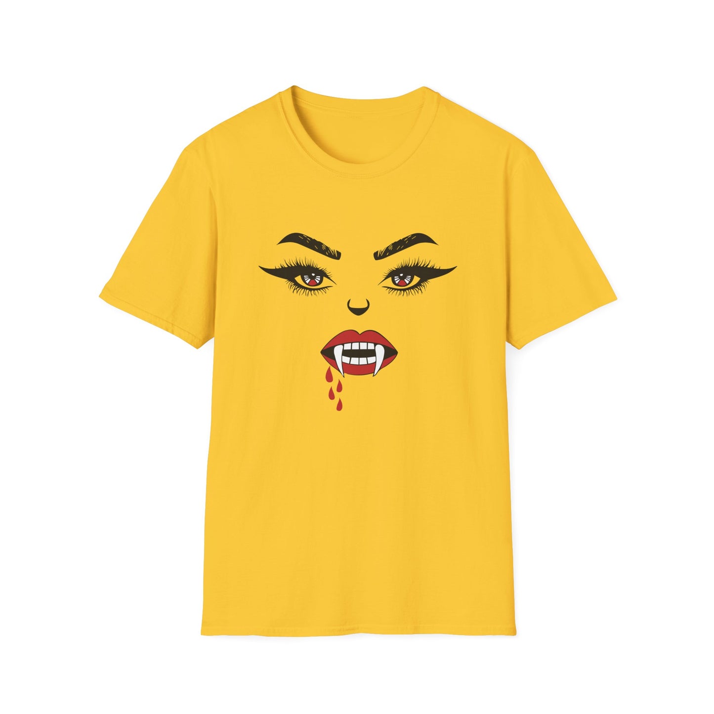 Sexy woman vampire mouth T-Shirt