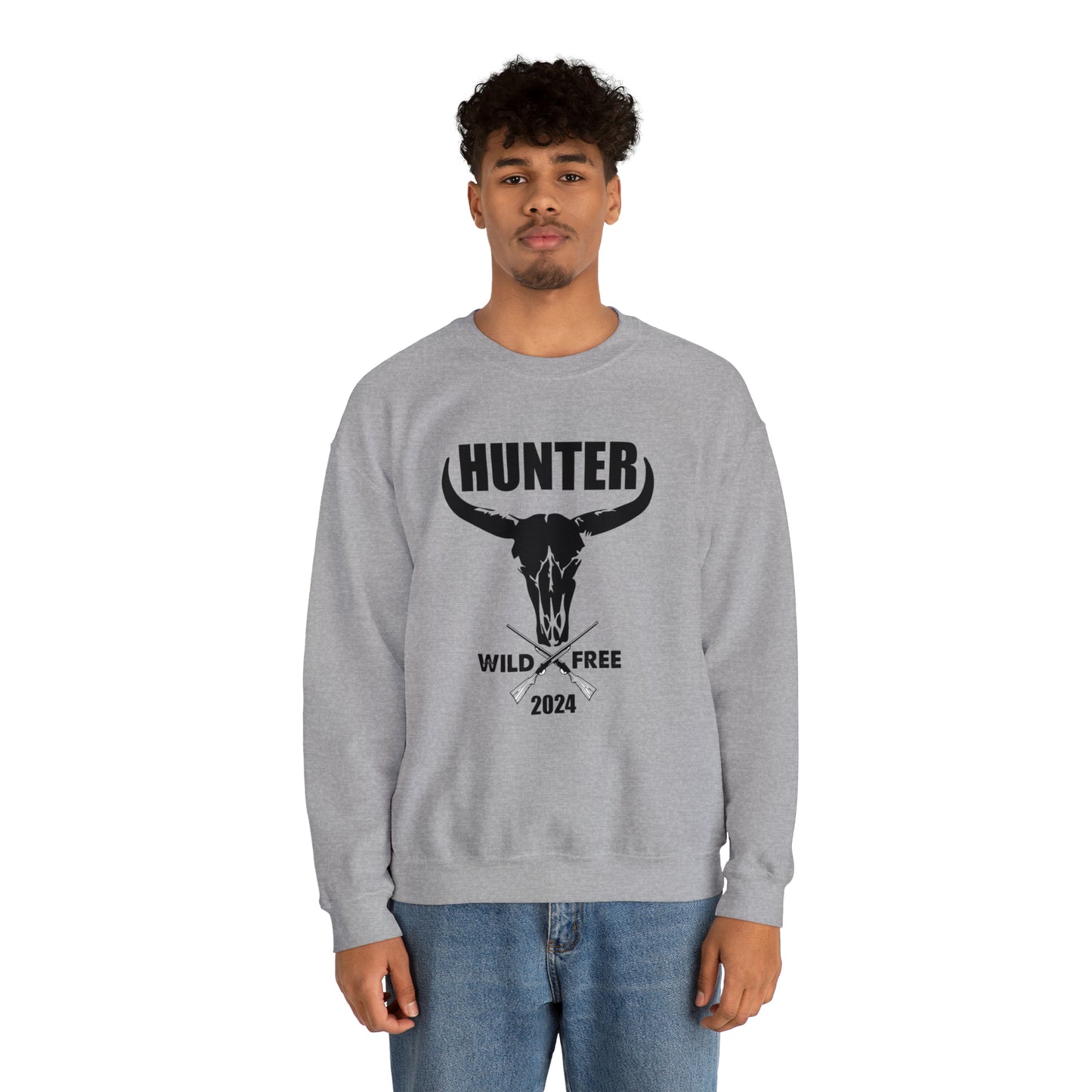 Wild free Hunter Crewneck Sweatshirt