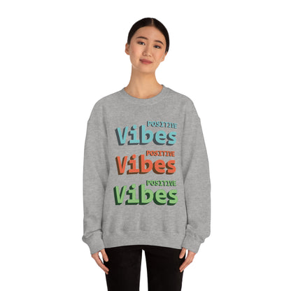 Positive Vibes Crewneck Sweatshirt