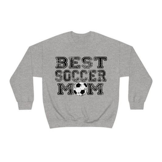 Best soccer mom Crewneck Sweatshirt