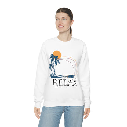 Relax Island Crewneck Sweatshirt