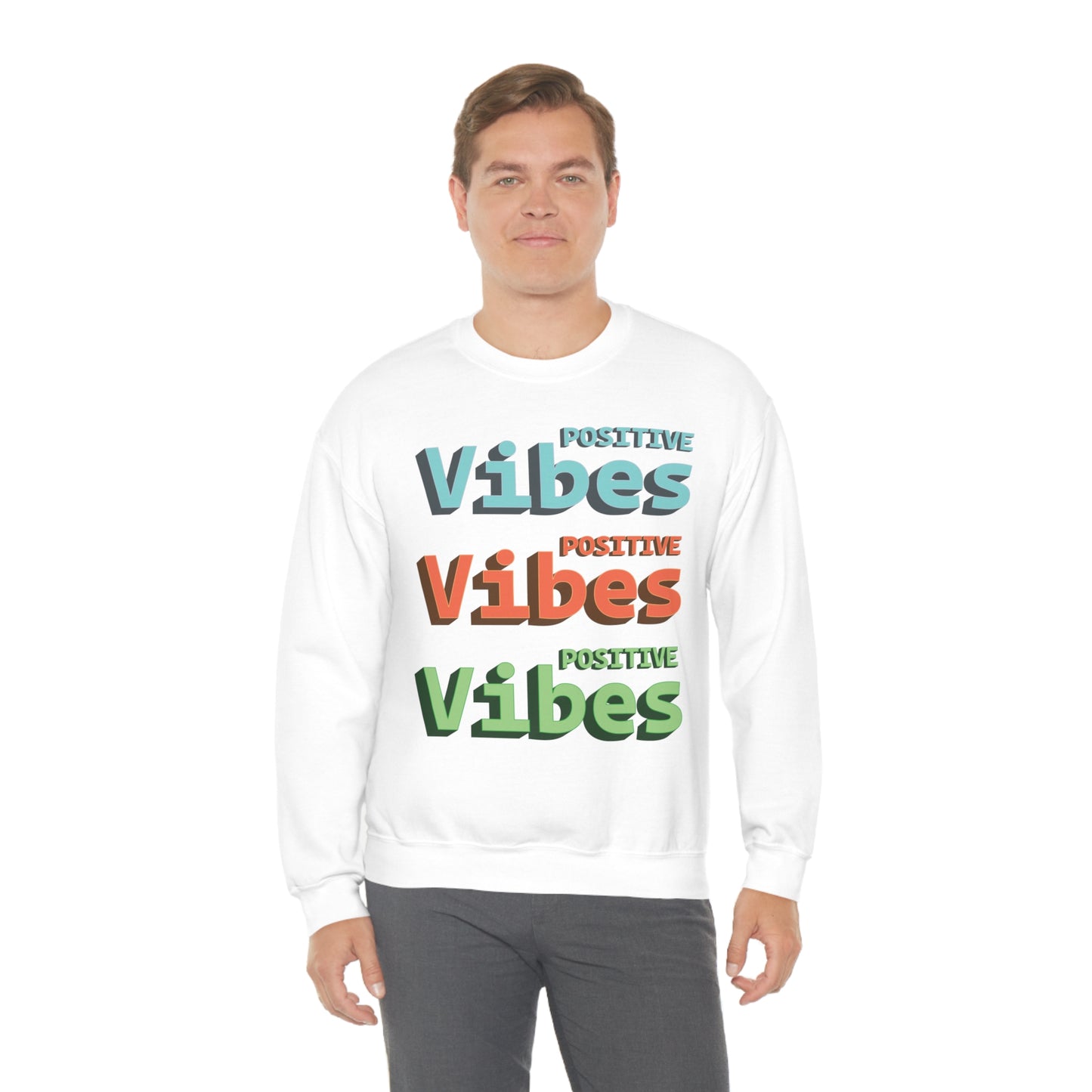 Positive Vibes Crewneck Sweatshirt