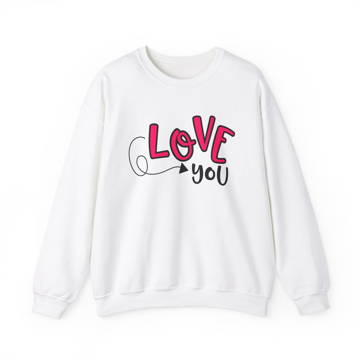 Love you arrow Crewneck Sweatshirt