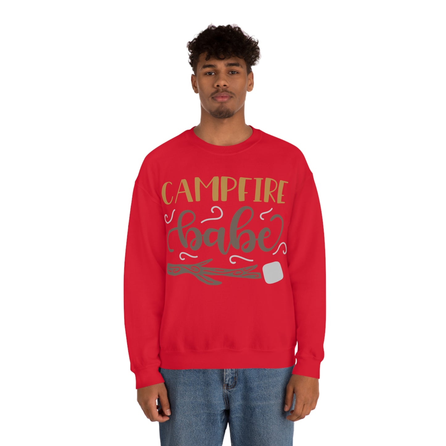 Campfire_babe Crewneck Sweatshirt