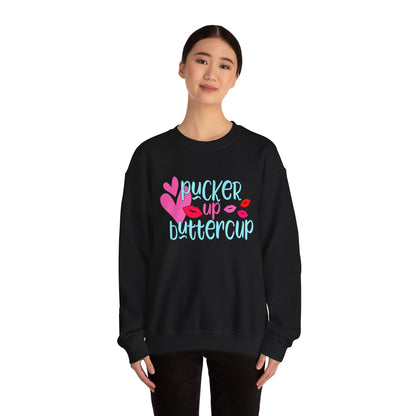 Pucker up buttercup Crewneck Sweatshirt