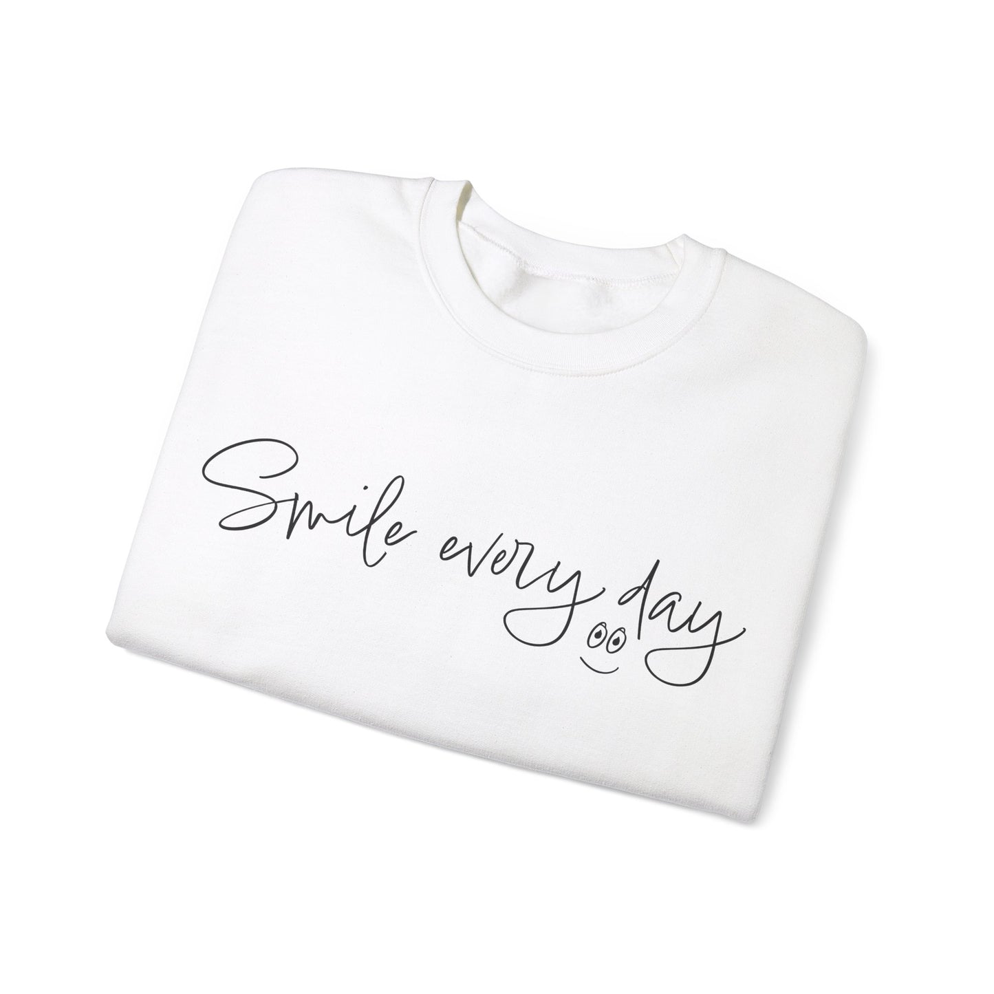 Smile every day Crewneck Sweatshirt