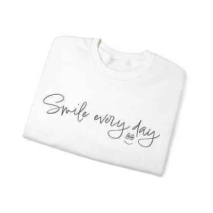 Smile every day Crewneck Sweatshirt