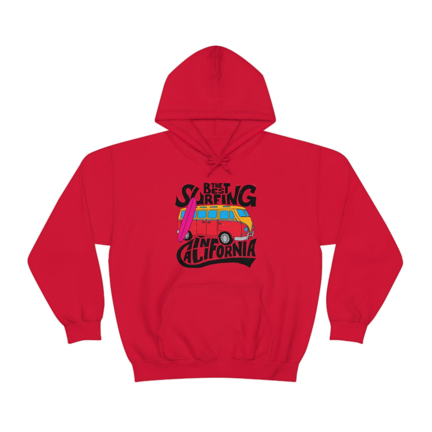 Best Surfing in California Hoodie