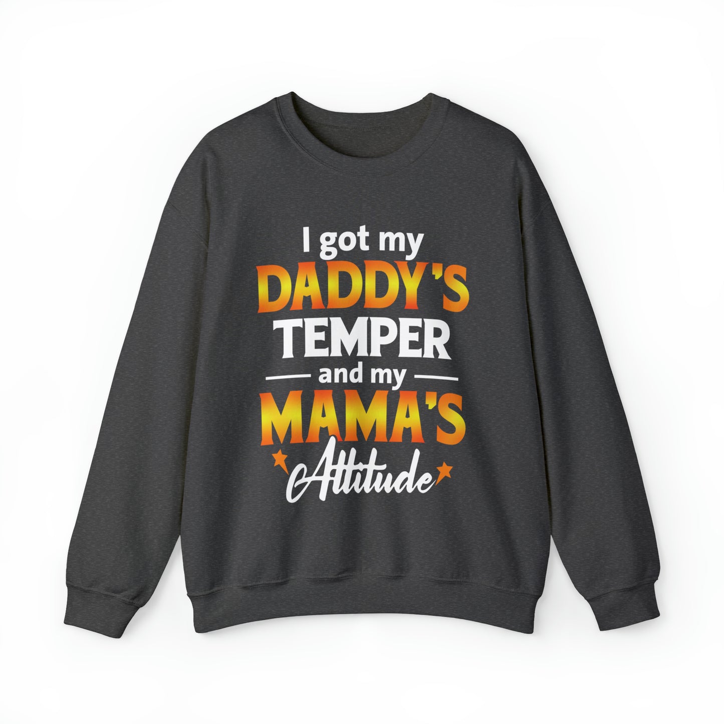 Daddy temper Crewneck Sweatshirt