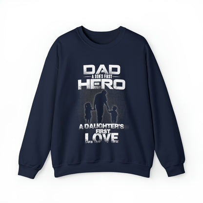 Son's first hero Crewneck Sweatshirt