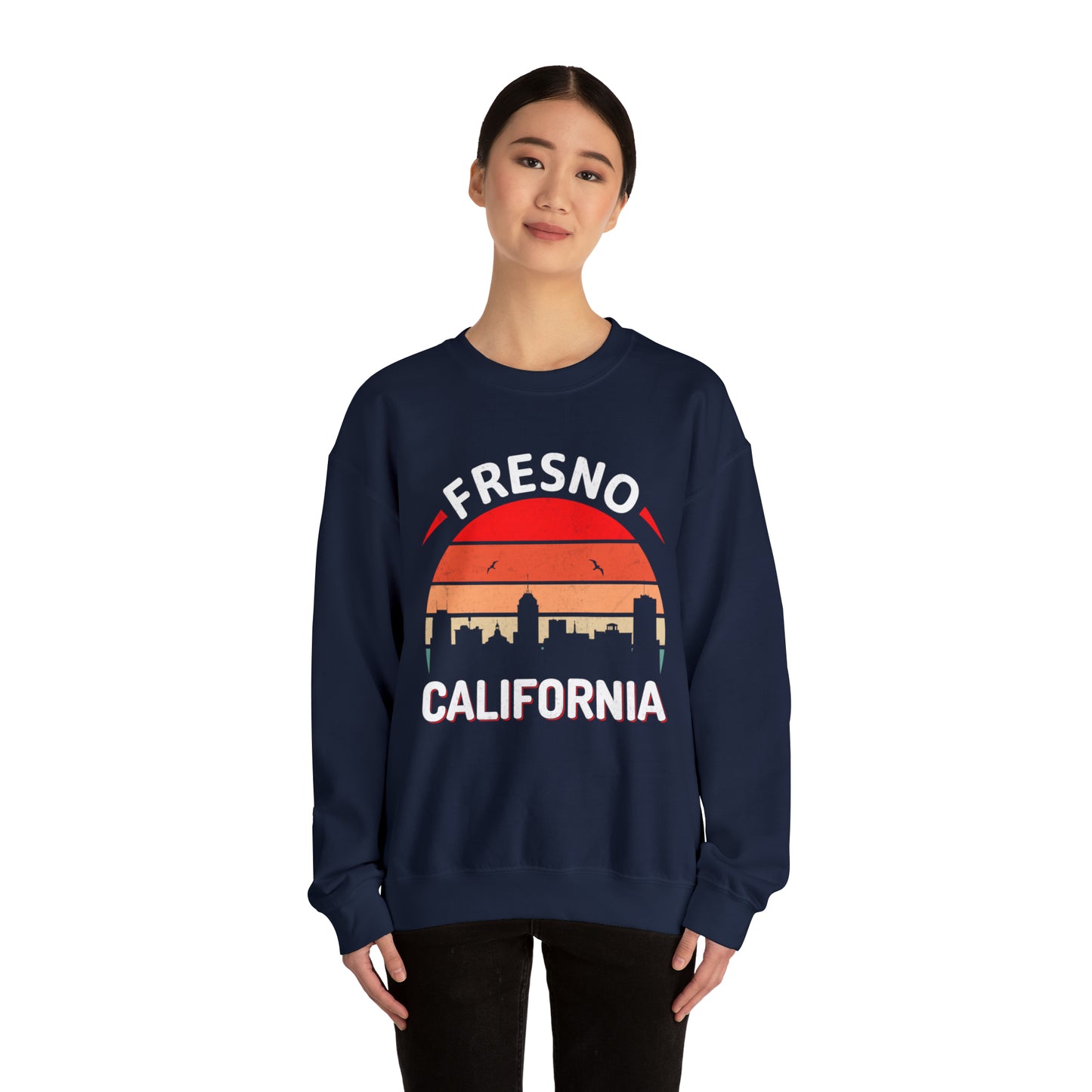 Fresno California vintage Crewneck Sweatshirt