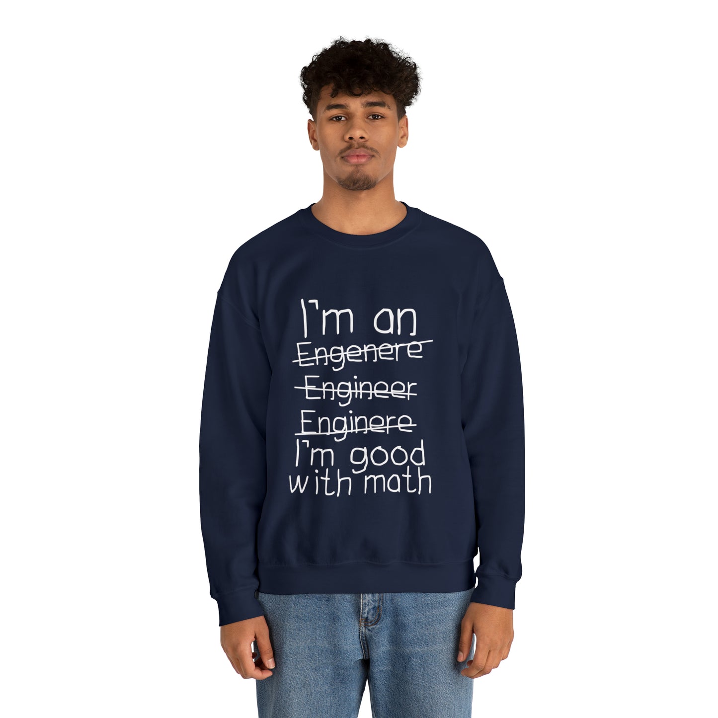 Good with math Crewneck Sweatshirt