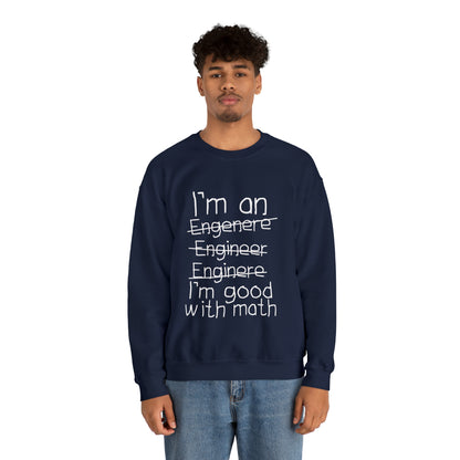 Good with math Crewneck Sweatshirt