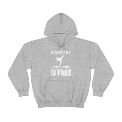 karate first lesson free Hoodie