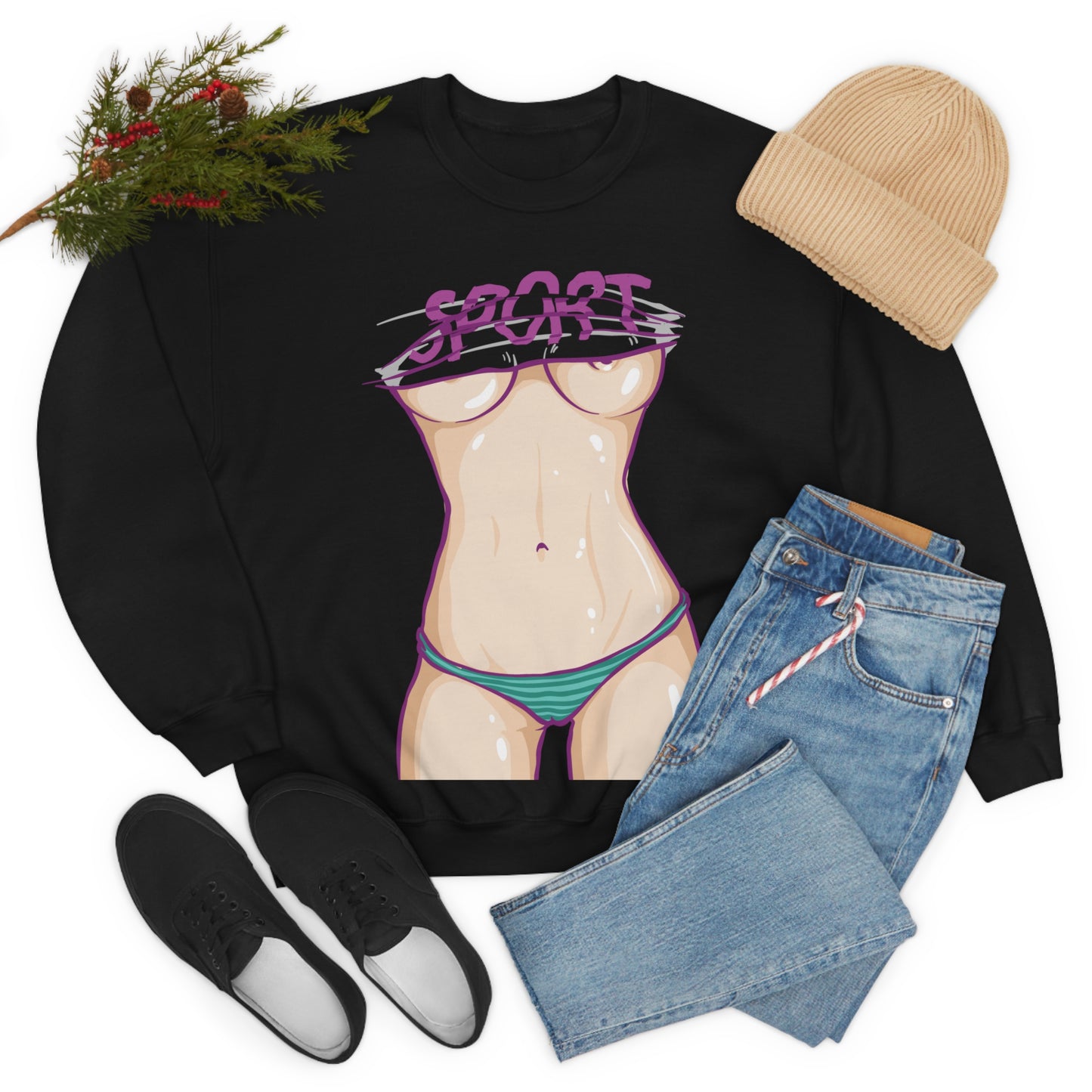 Summer Body Crewneck Sweatshirt