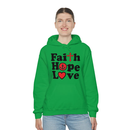 Faith Hope Love Hoodie