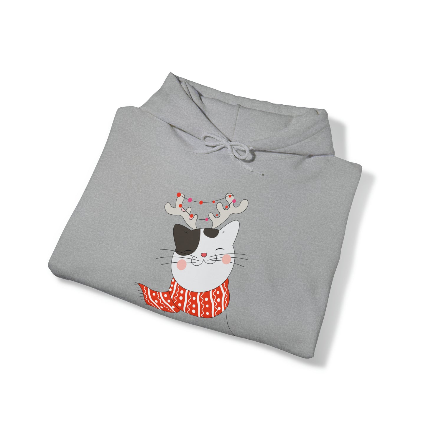 Merry X-mas cat Hoodie