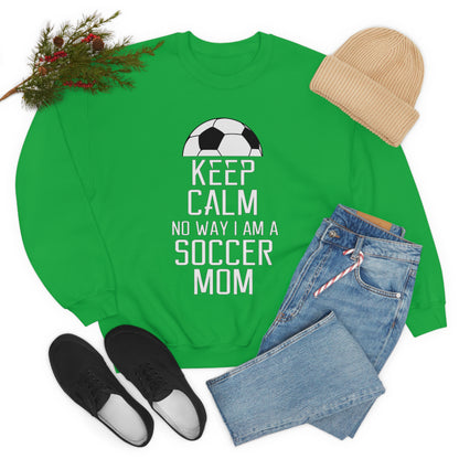 Keep calm soccer mom Crewneck Sweatshirt