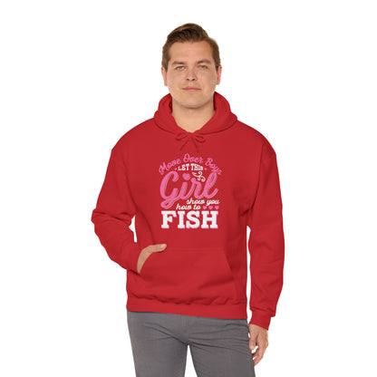 Girl Fishing Hoodie