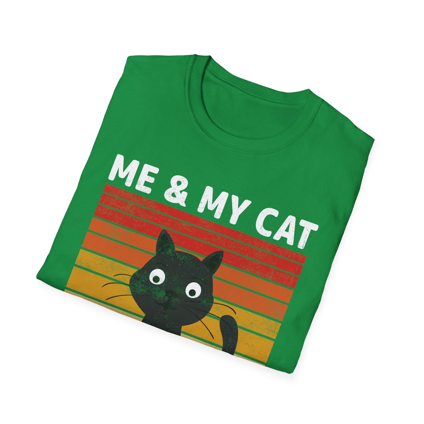 Me and my cat talk about you vintage T-Shirt