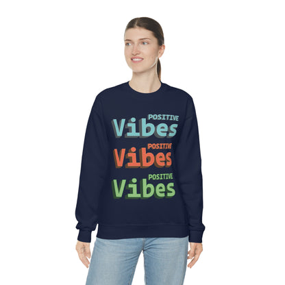 Positive Vibes Crewneck Sweatshirt