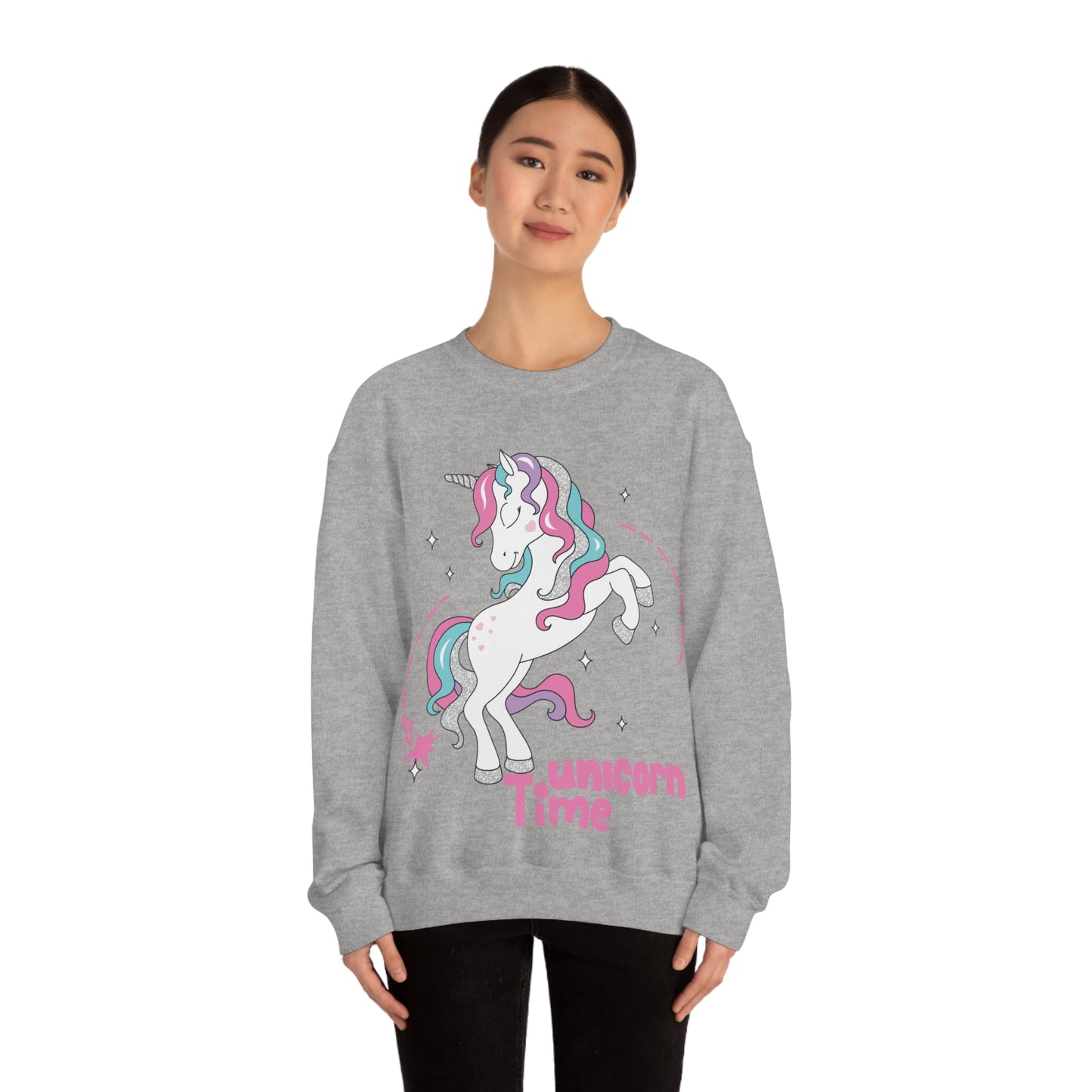 Unicorn time Crewneck Sweatshirt