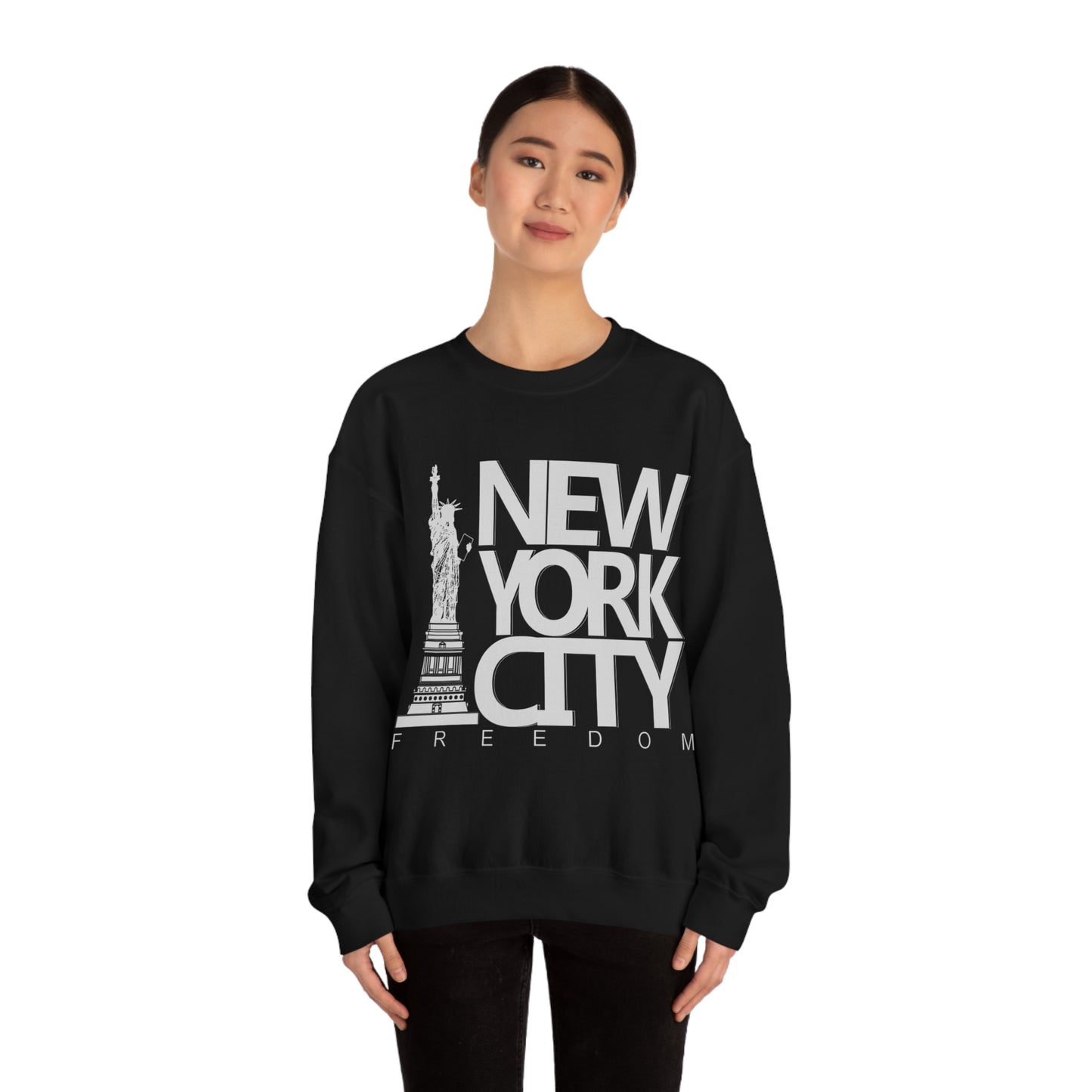 NYC Freedom Tee Crewneck Sweatshirt