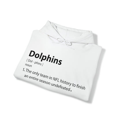 Dolphins definition Hoodie