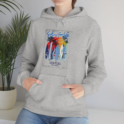 Surfing For Life Hoodie