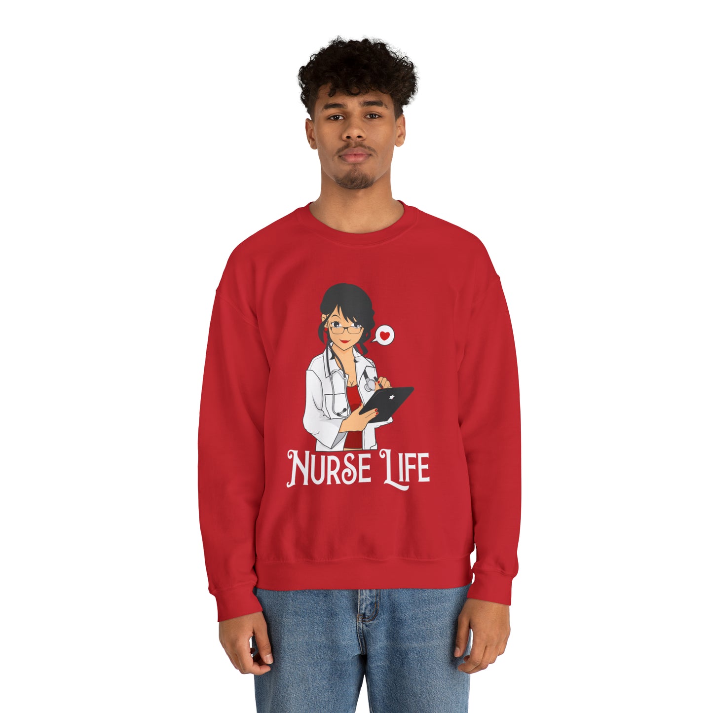 Nurse life Crewneck Sweatshirt