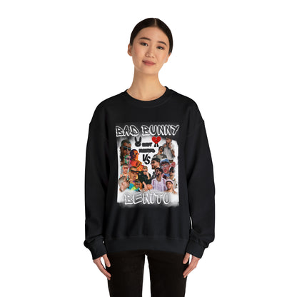 Bad Bunny vs Benito Crewneck Sweatshirt