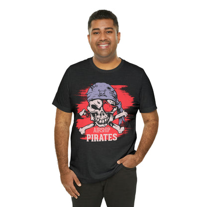 Airship Skull Pirate T-Shirt