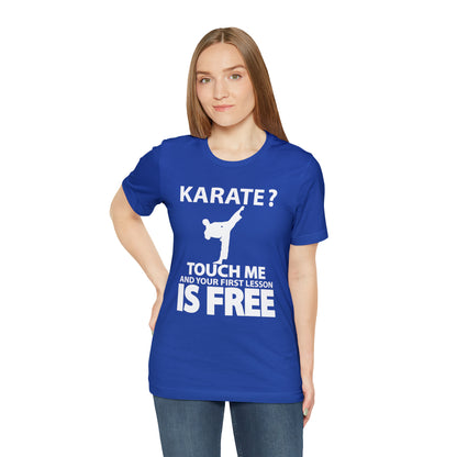 karate first lesson free T-Shirt